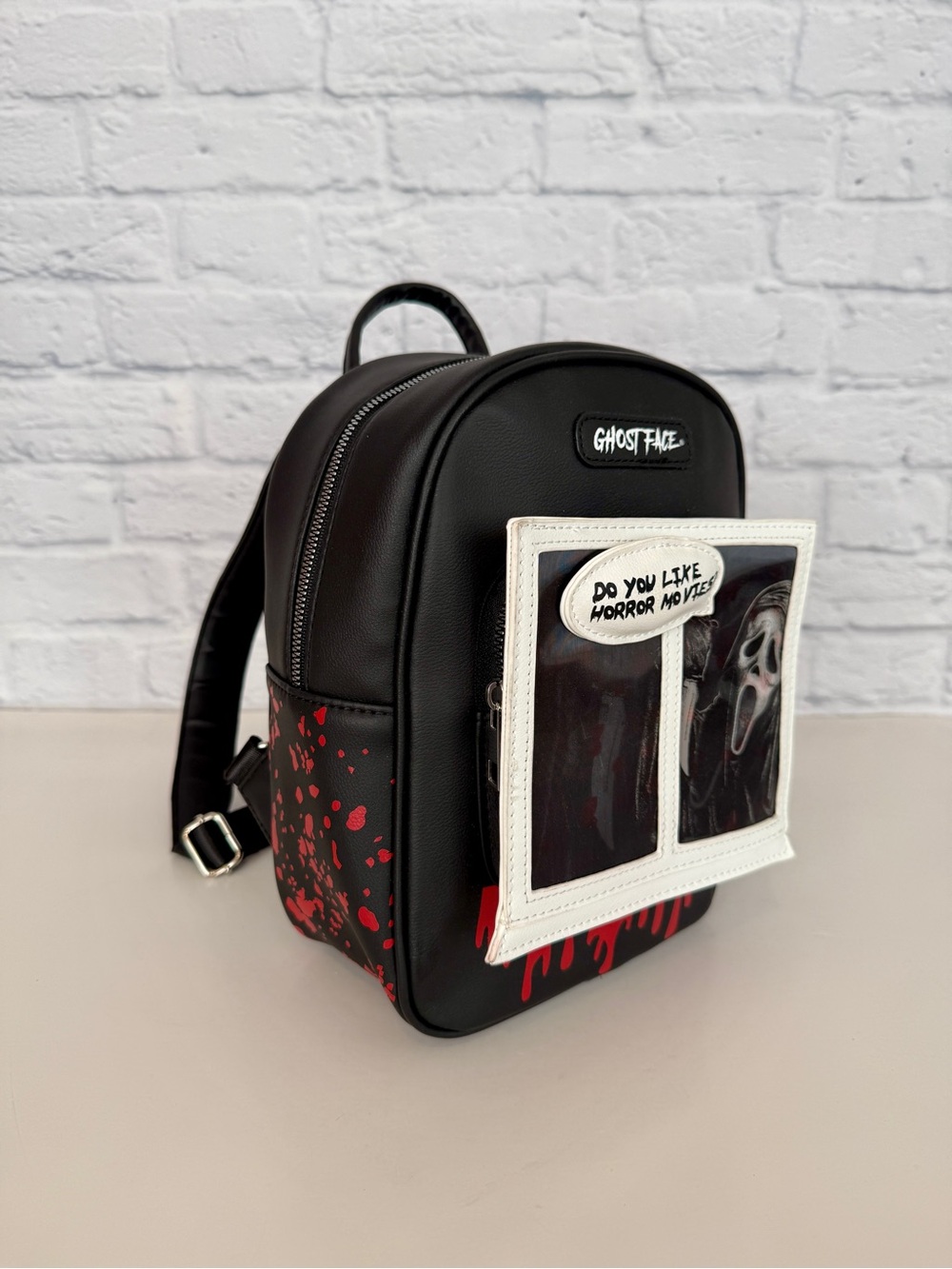 Ghost Face Scream Horror Movies Mini Backpack Lenticular